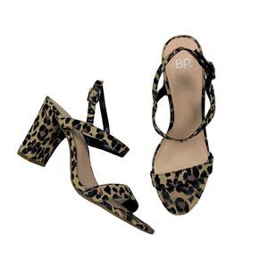BP. Strappy Cheetah Heels